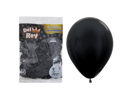 GLOBO DEL REY PREMIUM NEGRO NRO 9X50