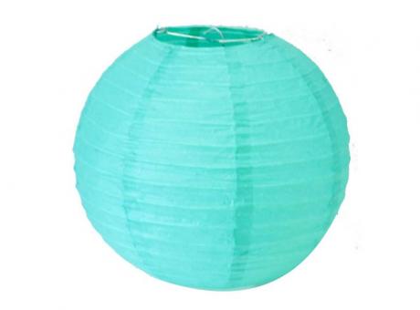 Imagen de GLOBO CHINO DE PAPEL (25CM) TIFFANY  (SW) (DS)