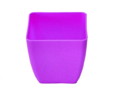 MACETA CUADRADO (8X8) FUCSIA