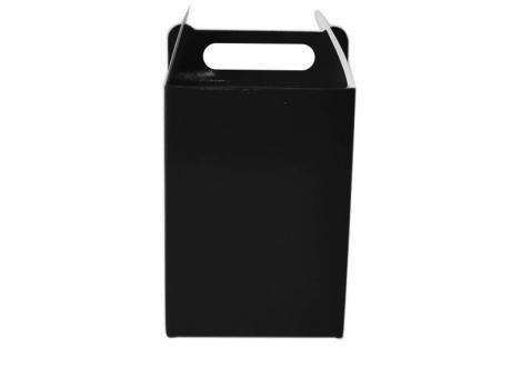 CAJA PAPEL RECTANGULO 10P (17X9X5) NEGRO