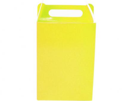 CAJA PAPEL RECTANGULO 10P (17X9X5) AMARILLO