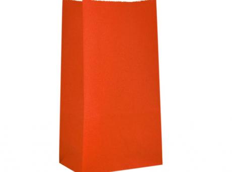 BOLSA PAPEL 10P (13X24X8) NARANJA