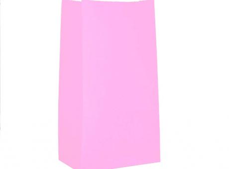 BOLSA PAPEL 10P (13X24X8) ROSADO