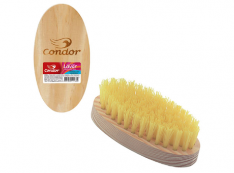 CEPILLO MADERA P/ROPA REF.16 AMARILLO C/36