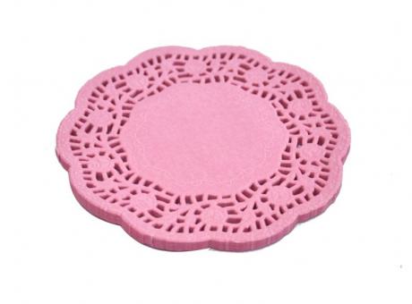 Imagen de BLONDAS PAPEL 50P (9CM) ROSADO