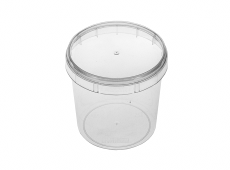 POTE REDONDO CON TAPA 220ML C10 PLASTILANIA CL