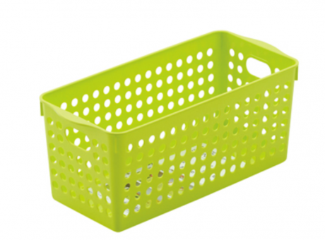 Imagen de CANASTA PLASTICO FINO VERDE