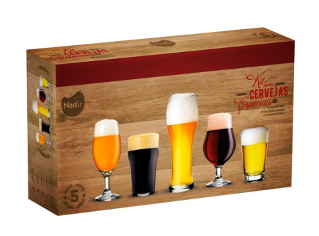 KIT DE CERVEZAS ESPECIALES 5 PIEZAS 4051/7651/7728 JGO