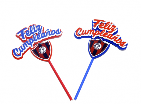 Topper Feliz Cumpleanos Cerro Porteno Sansei