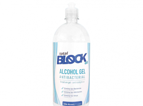 Imagen de ALCOHOL EN GEL 1 LITRO 5256 TOTAL BLOCK ALL