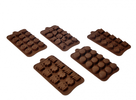 Imagen de MOLDE SILICONA CHOCOLATE F-2319