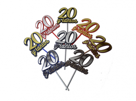 Imagen de TOPPER 20 Y TANTOS