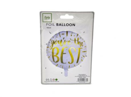 GLOBO \\\\\"YOU'RE THE BEST\\\\\" (45CM) BLANCO