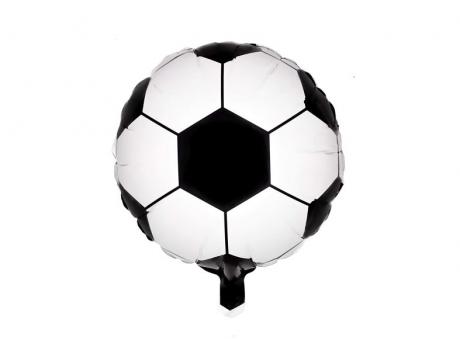 Imagen de GLOBO PELOTA (61CM) BLANCO/NEGRO