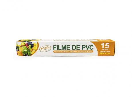 MLL FILM DE PVC 28CM X15M CX 25 UNID MELLO