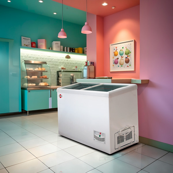 Imagen de CONGELADOR PARA HELADOS TOKYO MOD TCONP500 415 NET 2TAPAS VIDRIO DESLIZ