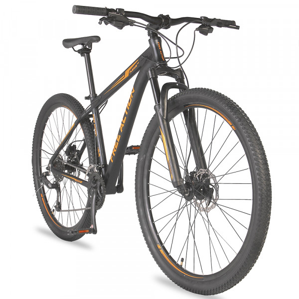 Imagen de BIC FREE AC ARO 29 ALUM 27V MASC FLEXUS 4.0 DISK BRAKE GRAFITO/NARANJA
