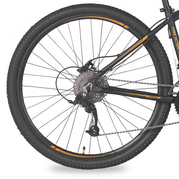 Imagen de BIC FREE AC ARO 29 ALUM 27V MASC FLEXUS 4.0 DISK BRAKE GRAFITO/NARANJA