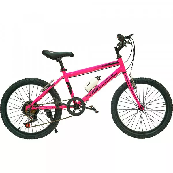 Imagen miniatura de BICICLETA VELOZ ARO 20 ROCKET ROSA
