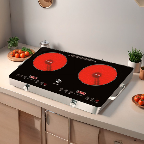 Imagen de PLACA DUAL VITRO TOKYO INFRA 2ZONAS