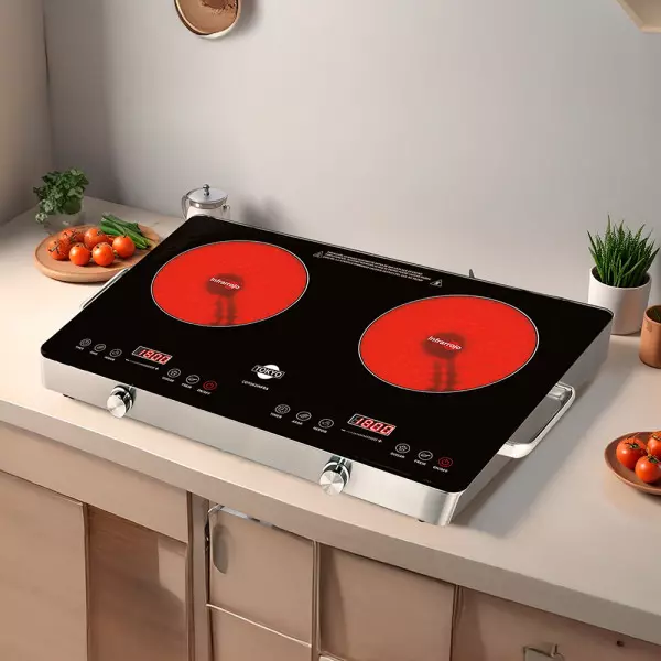 Imagen miniatura de PLACA DUAL VITRO TOKYO INFRA 2ZONAS