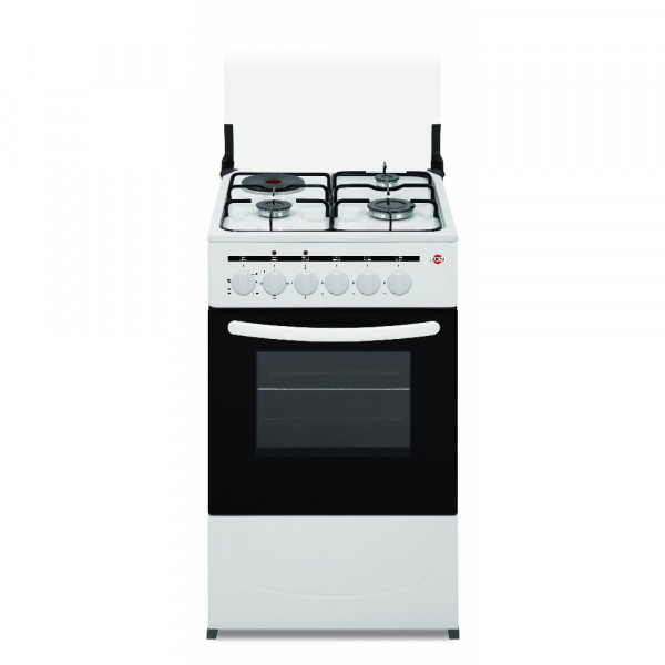 COCINA COMBINADA TOKYO BLANCA ESSENCIAL 3HORN GAS 1ELECT HORNO ELECTRICO 50X50CM