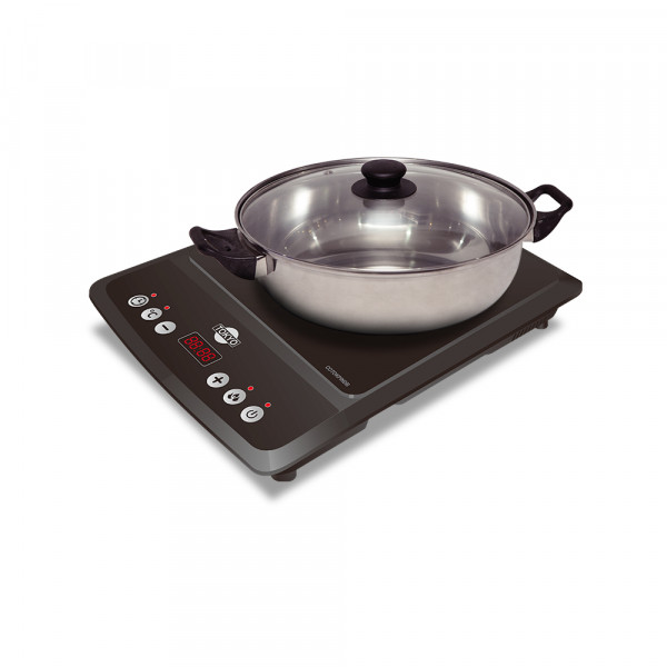 Imagen de PLACA A INDUCCION TOKYO C/ OLLA 2000W CONTROL DIGITAL C/TIMER + FUNCIONES PROG