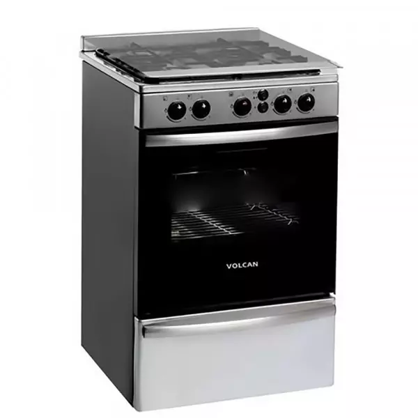 Imagen miniatura de COCINA VOLCAN MOD 85852P ACERO INOXIDABLE