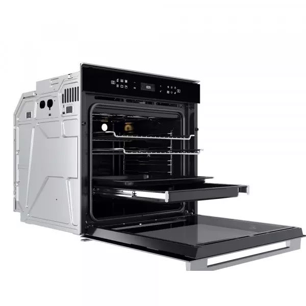 Imagen miniatura de HORNO ELECT WHIRLPOOL WCOLLECTION WOC73AE 73LTS NEGRO 6TO SENTIDO PANEL TOUCH