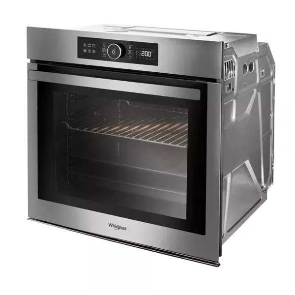 Imagen miniatura de HORNO ELEC WHIRLPOOL WCOLLECTION WOC74AS 73LTS INOX 6TO SENTIDO