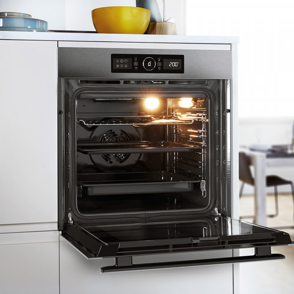 Imagen de HORNO ELEC WHIRLPOOL WCOLLECTION WOC74AS 73LTS INOX 6TO SENTIDO