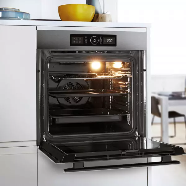 Imagen miniatura de HORNO ELEC WHIRLPOOL WCOLLECTION WOC74AS 73LTS INOX 6TO SENTIDO