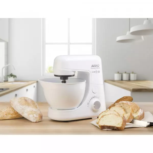 Imagen miniatura de BATIDORA PLANETARIA DELUXE BLANCA SX33 4L