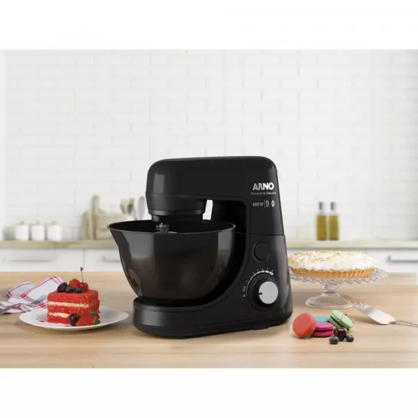 Imagen miniatura de BATIDORA PLANETARIA DELUXE SX34 NEGRA 4L