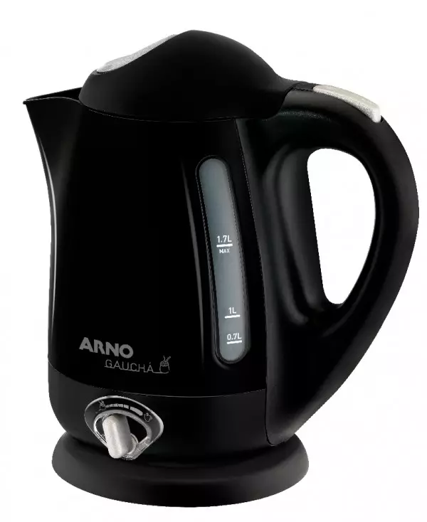 Imagen miniatura de HERVIDORA PARA MATE ARNO NEGRA MOD KCHA 2000W 1.7LTS 220V