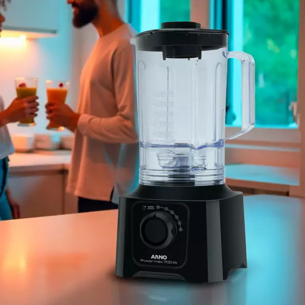 Imagen miniatura de LICUADORA ARNO LN50 POWER MAX NEGRA 5VEL 700W