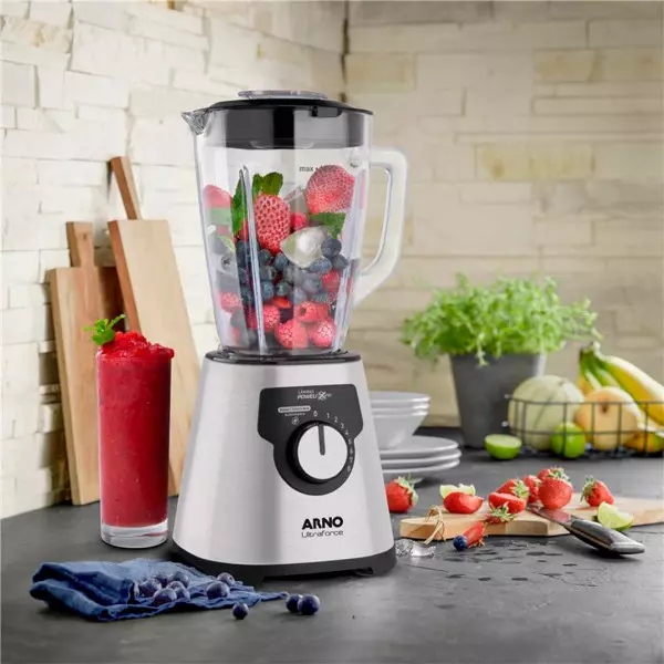 Imagen miniatura de LICUADORA ARNO ULTRAFORCE MOD LN92 INOX 1400W