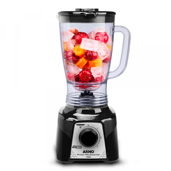 LICUADORA ARNO LQ19 POWER MIX ESSENTIAL NEGRA 3VELOC 700W 220V