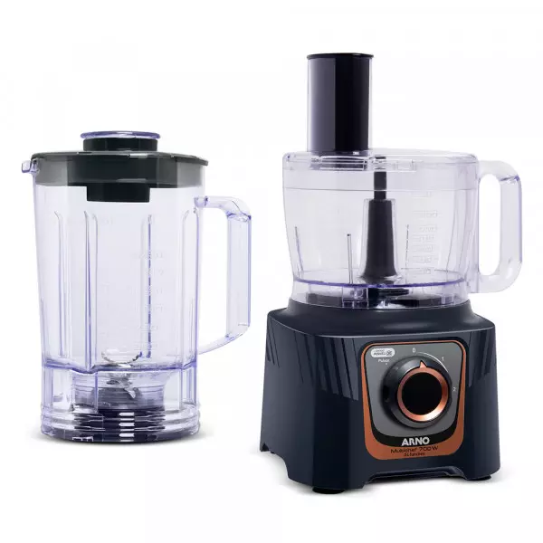 Imagen miniatura de PROCESADOR ARNO MULTICHEF 7 EN 1 MOD DO165HB2 NEGRO 700W
