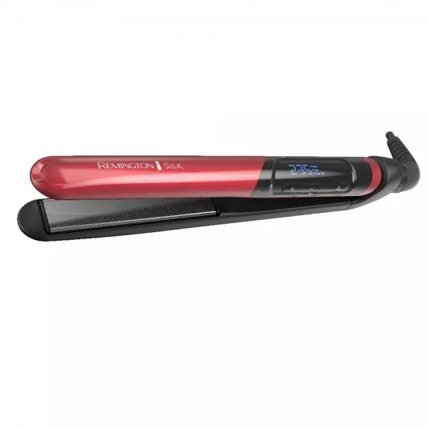 Imagen miniatura de ALISADOR DE PELO REMINGTON S-9600 SILK-46W 240NC CERAMICA AVANZADA CON SEDA