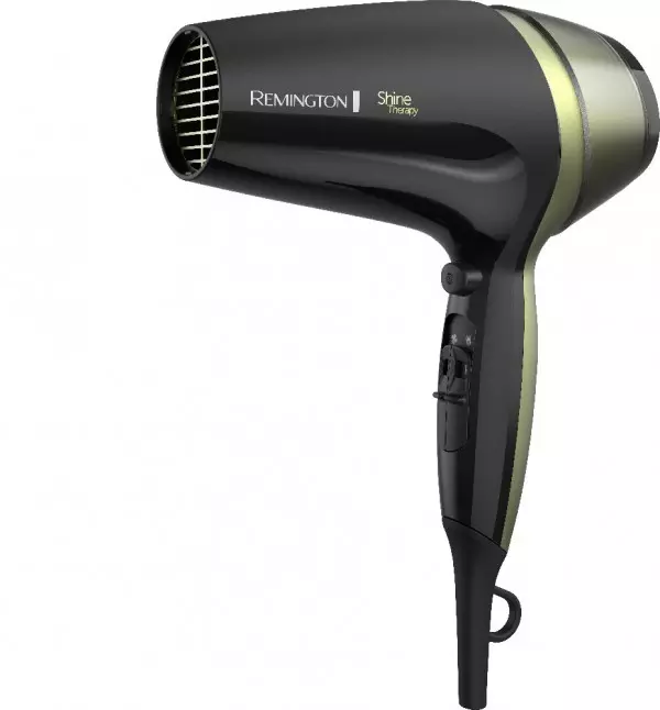 Imagen miniatura de SECADOR DE PELO REMINGTON D13A SHINE THERAPY AVOCADO