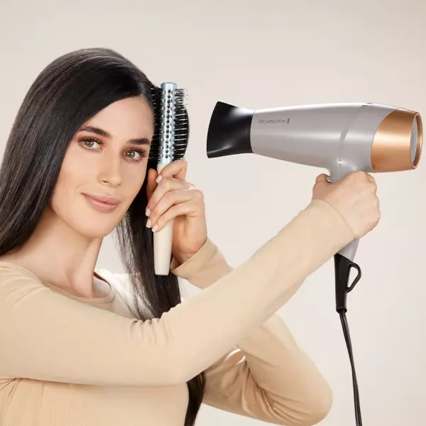 Imagen miniatura de SECADOR DE PELO REMINGTON D26A COLAGENO Y BIOTINA THERAPY