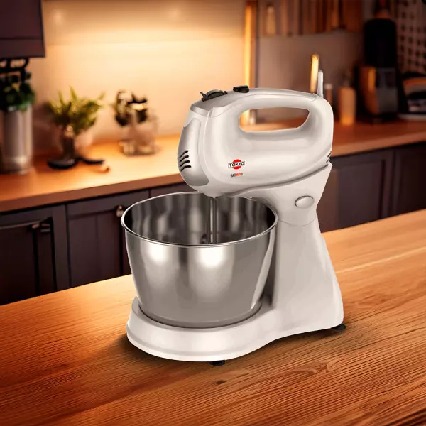 Imagen miniatura de BATIDORA TOKYO BATIMAX BLANCA 5 VELOCIDADES 1 BOWL INOX 3 LTS 220V/50HZ