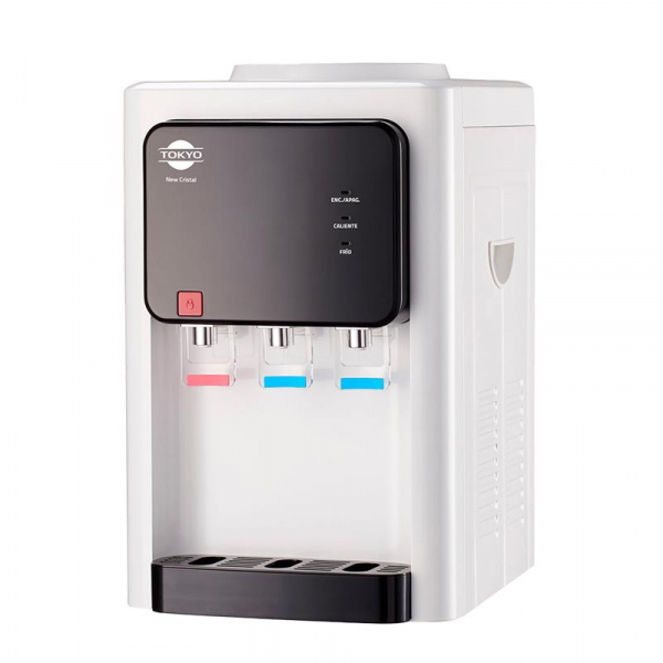 BEBEDERO DE MESA TOKYO NEW CRYSTAL 3 TEM.C/COMPRESOR BLANCO