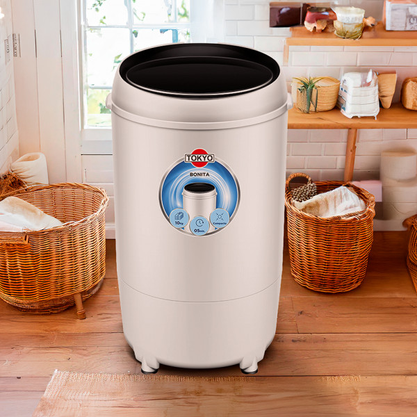 Imagen de CENTRIFUGA DE ROPAS TOKYO BONITA 10KGS BLANCA C/ TIMER