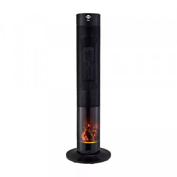 Imagen miniatura de ESTUFA TORRE TOKYO FLAME DIGITAL CON FUNCION VENTILADOR C/CONTROL Y TIMER 8 HS 2