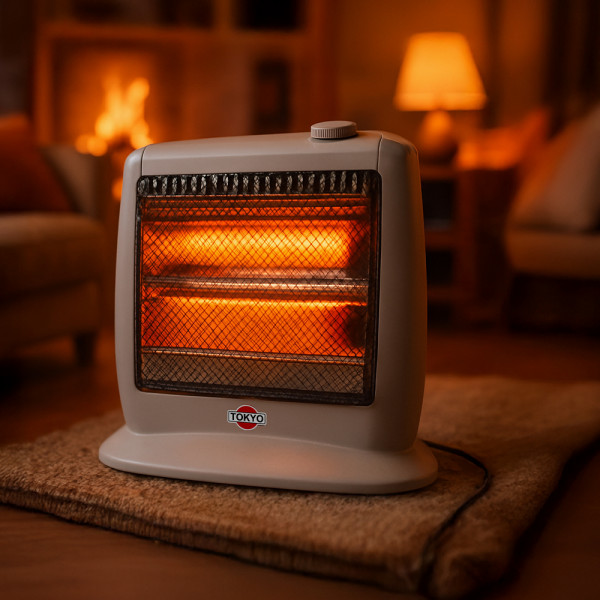 Imagen de ESTUFA TOKYO HALOGENA CON INFRARROJOS MODELO SOLIS