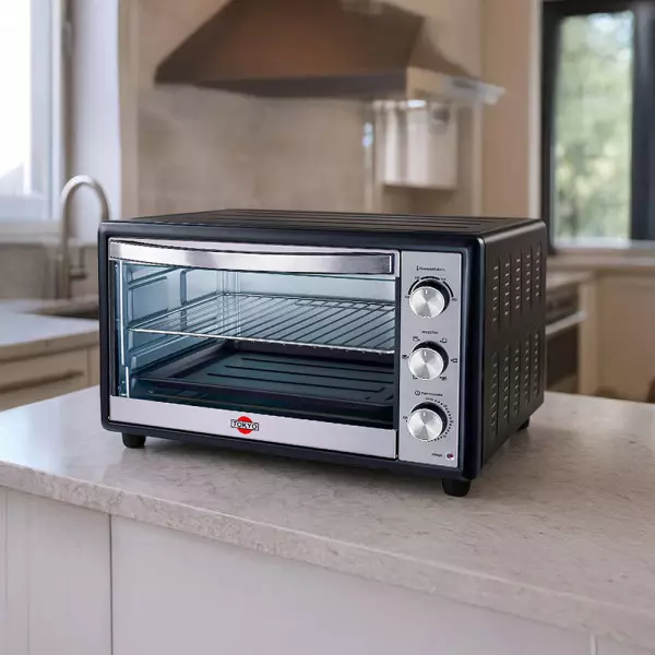 Imagen miniatura de HORNO ELECTRICO TOKYO LISTO PLUS 56LTS NEGRO 2REJ/1BAND/1REC.MIG./1AGARRAD