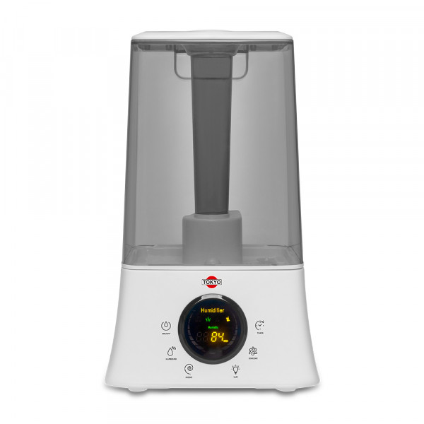 HUMIDIFICADOR DIGITAL TOKYO 3EN1 IONIZA, PURIFICA Y AROMATIZA 4.5LTS INDICADOR L