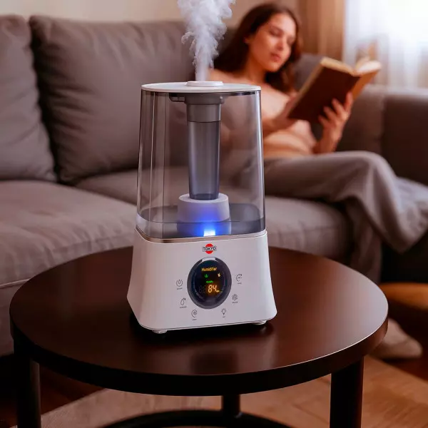 Imagen miniatura de HUMIDIFICADOR DIGITAL TOKYO 3EN1 IONIZA, PURIFICA Y AROMATIZA 4.5LTS INDICADOR L